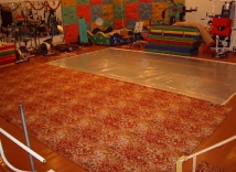 Überschneidungen mit Teppich